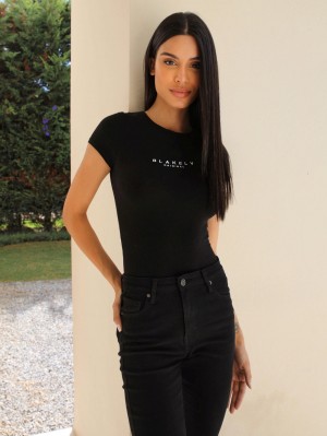 Blakely Alicia Bodysuit Nere | 4312586-BE