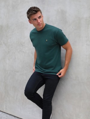 Blakely Anchor Relaxed T-Shirt Verdi Scuro | 1650894-BZ