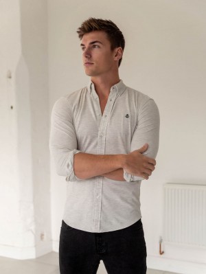Blakely Arlo Soft Stretch Shirt Grigie | 6395214-HY