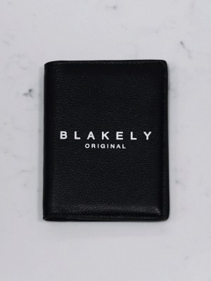 Blakely BLK Passport Holder Nere | 7092483-SF