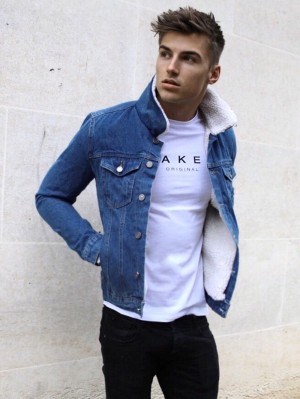Blakely Banff Denim Jacket Blu | 9860751-WY
