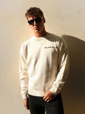 Blakely Blakely Knitted Jumper Bianche | 0162935-WL