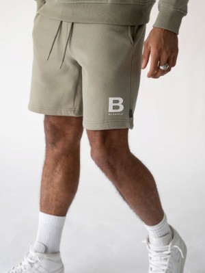 Blakely Blakely London Jogger Shorts Verde Oliva | 3247681-KN
