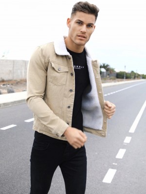 Blakely Bronx Denim Jacket Tan | 1584796-AG