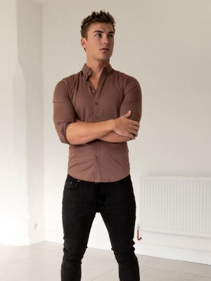 Blakely Burnham Fitted Stretch Shirt | 6534821-LK