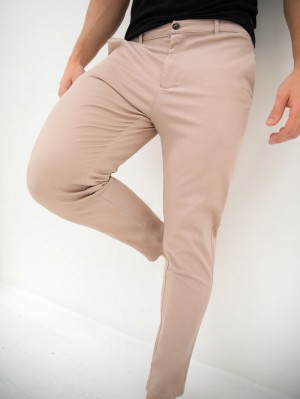 Blakely Cavill Slim Fit Tailored Chinos Rosa | 7613280-XP