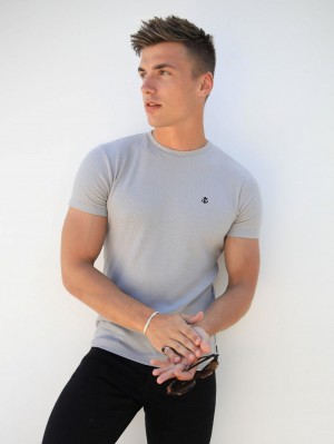 Blakely Eli T-Shirt Grigie | 0162958-NQ