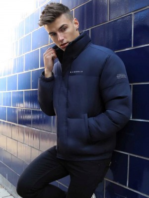 Blakely Fallon Coat Blu Marino | 8364029-IW