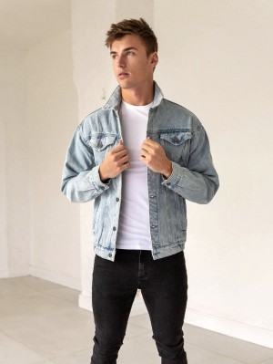 Blakely Greenwich Denim Jacket Blu | 1549803-LS