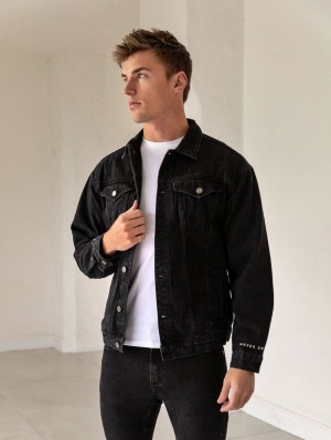 Blakely Greenwich Denim Jacket Nere | 1748532-JQ