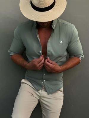 Blakely Hunter Shirt Menta Verdi | 0257439-LA