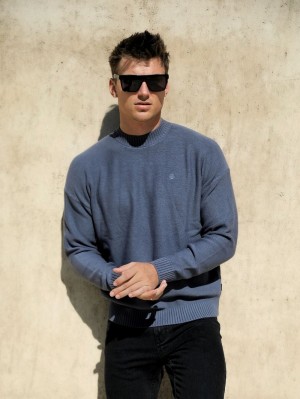 Blakely Huxley Knit Jumper Blu | 7604598-SG