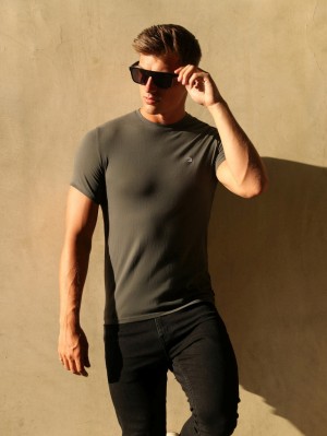 Blakely Initial T-Shirt Charcoal | 5103267-GZ