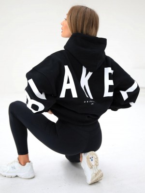 Blakely Isabel Oversized Hoodie Nere | 9250431-QI