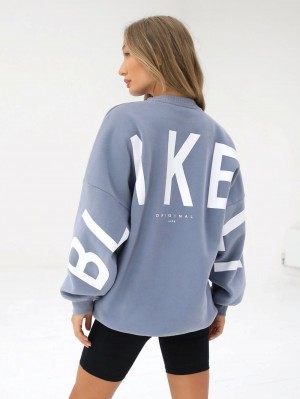 Blakely Isabel Oversized Jumper Blu | 4863019-VB