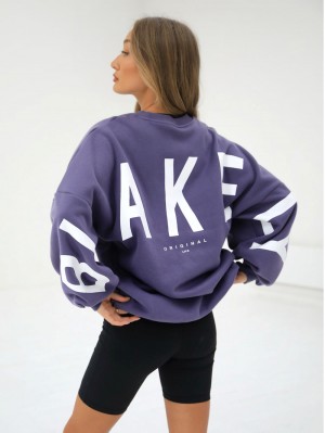 Blakely Isabel Oversized Jumper Viola | 7831946-VU