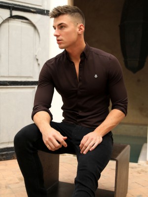 Blakely Jude Shirt Marroni Profondo | 6817249-UF