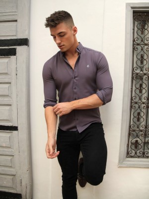 Blakely Jude Shirt Viola | 3680752-XR