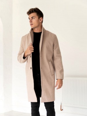 Blakely Knightsbridge Tailored Coat Tan | 6412975-AK