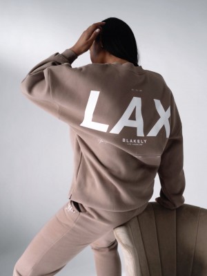 Blakely LAX Isabel Oversized Jumper Marroni | 3507216-GK