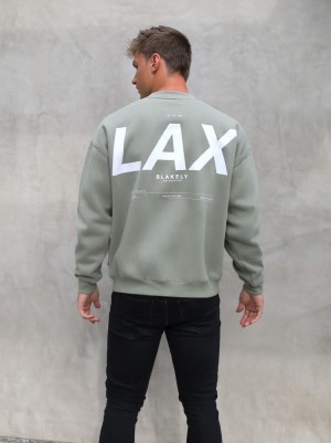 Blakely LAX Relaxed Jumper Verde Oliva | 8532906-IO