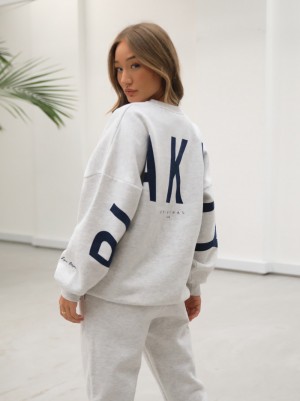 Blakely Life & Style Isabel Oversized Jumper Bianche | 7035642-AI