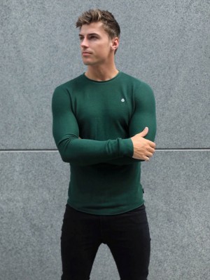 Blakely Mason Knit Jumper Verdi Scuro | 6792805-BQ