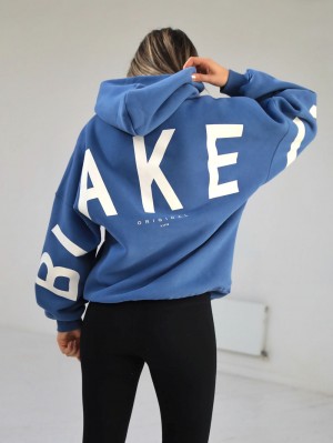 Blakely Members Isabel Oversized Hoodie Blu | 8126943-GZ
