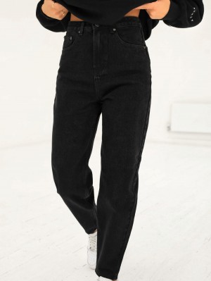 Blakely Mom Jeans Nere | 7089546-XB
