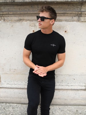 Blakely Noir II Slim T-Shirt Nere | 7348560-AQ