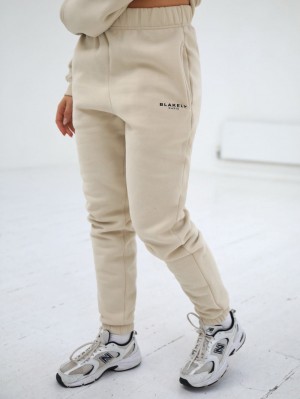 Blakely Noir II Women's Sweatpants Beige | 2679438-WG