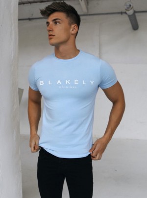 Blakely Ocean T-Shirt Blu Chiaro | 9315207-FW