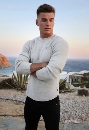 Blakely Olton Knit Jumper Bianche | 1724985-EI