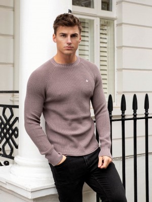 Blakely Olton Knit Jumper Lilac | 9360257-ZR
