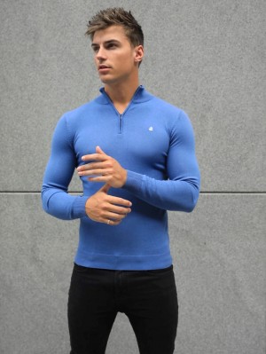 Blakely Oxbridge Jumper Blu | 0697523-XS