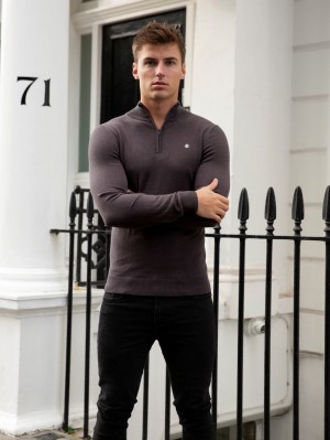 Blakely Oxbridge Jumper Grigie Scuro | 7691320-UA