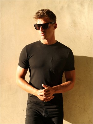 Blakely Pocket T-Shirt Nere | 6459723-DB