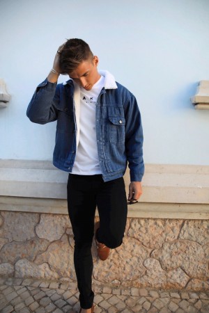 Blakely Raleigh Denim Jacket Blu | 4172658-KP