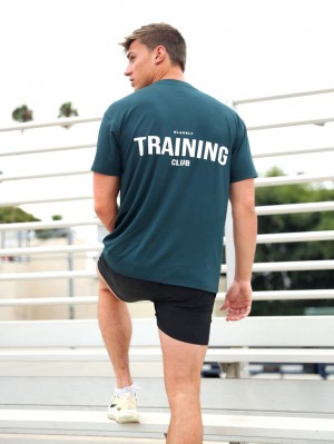 Blakely Relaxed Training T-Shirt Verdi | 4107385-KZ