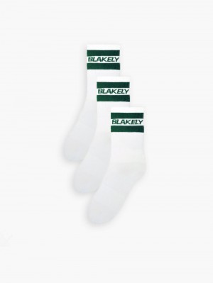Blakely Signature Socks 3 Pack Verdi | 9853627-XN
