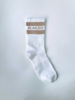 Blakely Signature Socks Tan | 3627891-TX