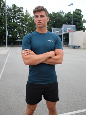 Blakely Slim Training T-Shirt Verdi | 1067538-MI