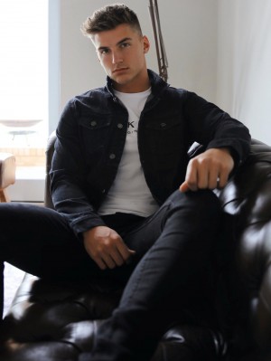 Blakely Soho Denim Jacket Nere | 4619580-CY