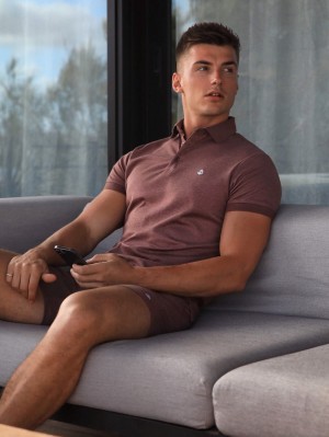 Blakely Sorrento Polo Bordeaux | 4316790-RD