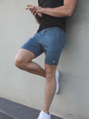 Blakely Sorrento Stretch Fit Shorts Blu | 0618345-QP