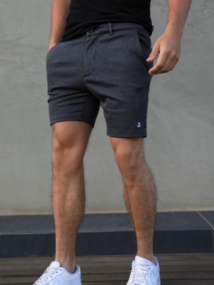 Blakely Sorrento Stretch Fit Shorts Charcoal | 3719542-RU