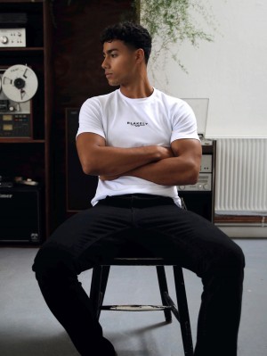 Blakely Statement T-Shirt Bianche | 3580169-GL