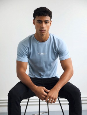 Blakely Statement T-Shirt Blu | 1874203-ZC
