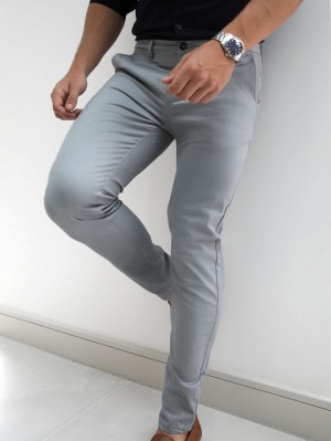 Blakely Stretch Chino Grigie Chiaro | 7324960-BR