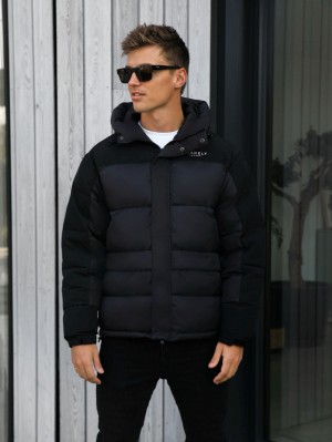 Blakely Tampa Puffer Coat Nere | 3196705-QP